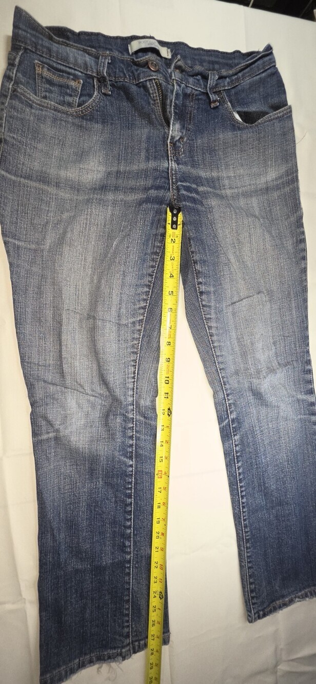 Levi's 515 Jeans Women Boot Cut Size 4sc Blue Denim Sku 173
